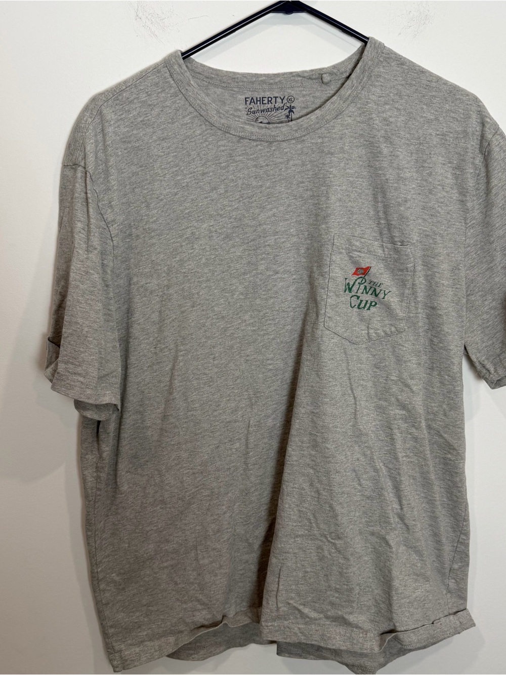 Faherty Sunwashed Organic Cotton Tee